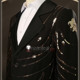KPop Demon Hunters Tritagonist Bobby Black Suit Coat Cosplay Costume