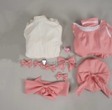 Cardcaptor Sakura OP Sakura Kinomoto Battle Red Pink Lolita Dress Cosplay Costume