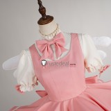 Cardcaptor Sakura OP Sakura Kinomoto Battle Red Pink Lolita Dress Cosplay Costume