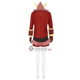 Pokemon Team Magma Courtney Tabitha Red Cosplay Costumes