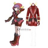 Pokemon Team Magma Courtney Tabitha Red Cosplay Costumes