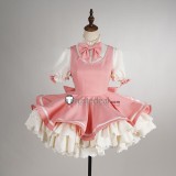 Cardcaptor Sakura OP Sakura Kinomoto Battle Red Pink Lolita Dress Cosplay Costume