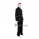 Dai Gyakuten Saiban Naruhodou Ryounosuke no Bouken Defense Attorney Kazuma Asougi University Uniform Black Cosplay Costume 2