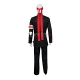 Dai Gyakuten Saiban Naruhodou Ryounosuke no Bouken Defense Attorney Kazuma Asougi University Uniform Black Cosplay Costume 2