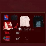 Reverse 1999 Rubuska Red Black Outfit Cosplay Costume