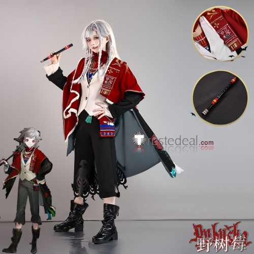 Reverse 1999 Rubuska Red Black Outfit Cosplay Costume