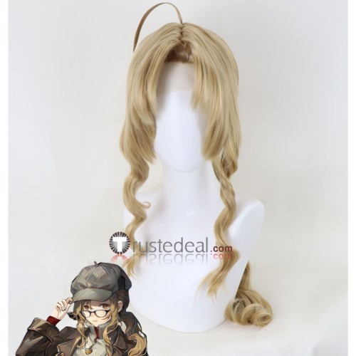 Reverse 1999 Melania An-an Lee Schneider Aleph Blonde Brown Red Styled Cosplay Wig