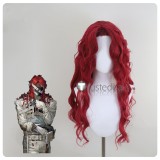 Reverse 1999 Melania An-an Lee Schneider Aleph Blonde Brown Red Styled Cosplay Wig