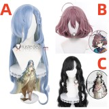 Reverse 1999 Flutterpage Isolde 37 Pink Black Blue Cosplay Wig
