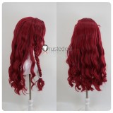 Reverse 1999 Melania An-an Lee Schneider Aleph Blonde Brown Red Styled Cosplay Wig
