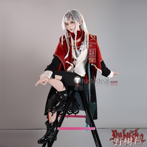Reverse 1999 Rubuska Red Black Outfit Cosplay Costume