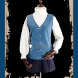 Reverse 1999 Eve of the Falling Snow Vertin Maid Jump Cafe Collaboration Purple Cosplay Costume