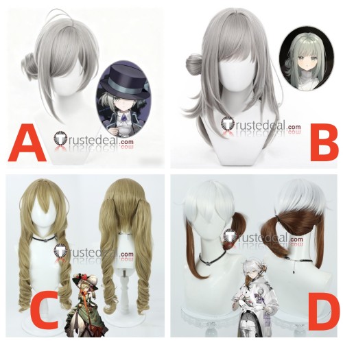 Reverse 1999 Vertin Sotheby Medicine Pocket Grey Brown Cosplay Wig