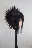 Commission Peacock Emo Black Styled Wig
