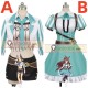 Uma Musume Pretty Derby The Decisive Mejiro Ryan Mejiro Bright Blue Outfit Cosplay Costume