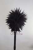 Commission Peacock Emo Black Styled Wig