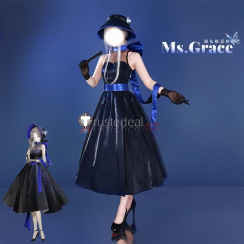 Reverse 1999 Ms. Grace Outfit Formal Dress Cosplay Costume