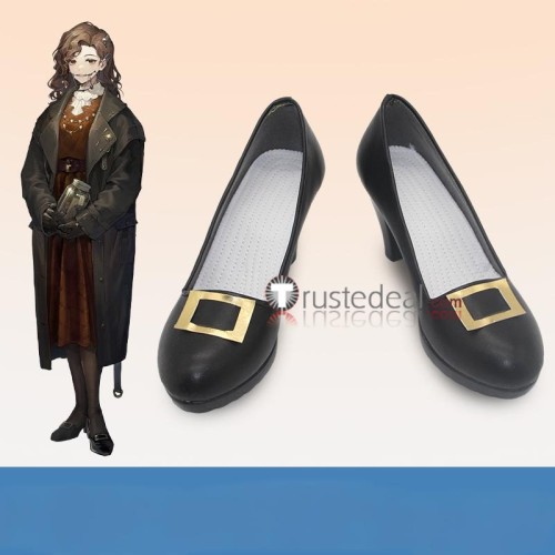 Reverse 1999 Tooth Fairy Balloon Party Зима Horropedia Black Grey Cosplay Shoes Boots