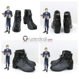 NU Carnival Yakumo Edmond Olivine Rei Black Grey White Cosplay Shoes Boots
