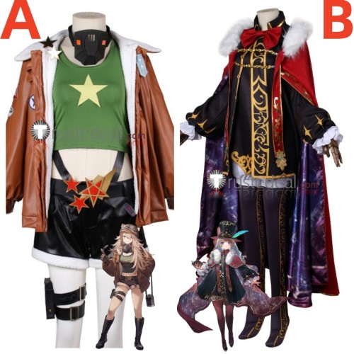 Reverse 1999 Lilya Leather Star Arcanist Charlie Outfit Cosplay Costumes