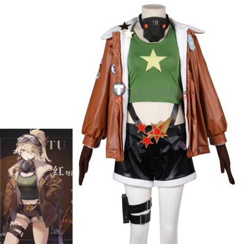 Reverse 1999 Lilya Leather Star Arcanist Charlie Outfit Cosplay Costumes