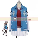 Uma Musume Pretty Derby Nakayama Sirius Symboli Mejiro Bright Stage Festa Racing Outfit Starting Future Blue White Cosplay Costume