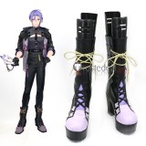 NU Carnival Kuya Black Red Cosplay Shoes Boots