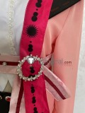 NU Carnival Garu Black Aster Pink Outfit Cosplay Costume