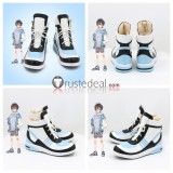 NU Carnival Eiden Young Black White Cosplay Shoes Boots