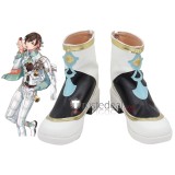 NU Carnival Yakumo Edmond Olivine Rei Black Grey White Cosplay Shoes Boots