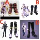 NU Carnival Kuya Black Red Cosplay Shoes Boots