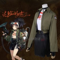 Reverse 1999 An-an Lee Short Coat Outfit Cosplay Costume