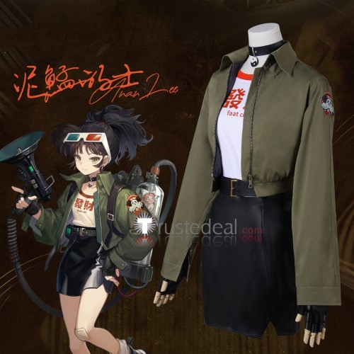 Reverse 1999 An-an Lee Short Coat Outfit Cosplay Costume