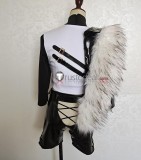 NU Carnival Garu Black Aster Pink Outfit Cosplay Costume