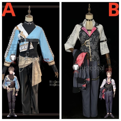 NU Carnival Eiden SSR Ecliptic Glow Classy Croupier Outfits Cosplay Costume