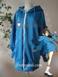 Pokemon Legends Z-A ZA Lida Blue Hoodie Cosplay Costume