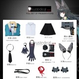 Zenless Zone Zero ZZZ HoYoverse Hoshimi Miyabi Cosplay Costume