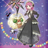 Pokemon Masters EX Lacey Black Dress Cosplay Costume