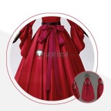 Identity V Bloody Queen Mary Red Formal Dress Cosplay Costume 2