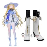 Wuthering Wave Xiangli Yao Camellya Lumi Phoebe Black White Cosplay Shoes Boots