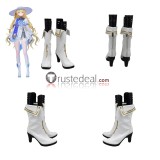 Wuthering Wave Xiangli Yao Camellya Lumi Phoebe Black White Cosplay Shoes Boots