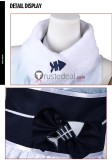 Vtuber Gawr Gura Shark New Year Kimono Blue Cosplay Costume