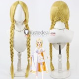 Maebashi Witches Choco Mitsumata Azu Niisato Blonde Grey Cosplay Wig