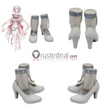 Wuthering Wave Jinhsi White Cosplay Shoes Boots