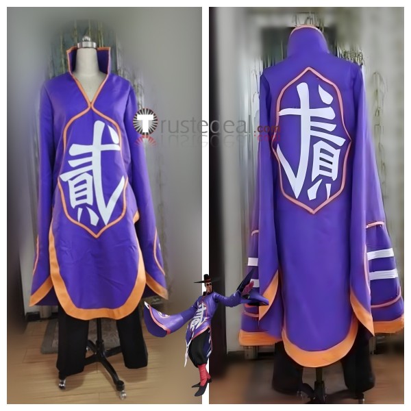 Street Fighter 5 V F.A.N.G Purple Outfit Cosplay Costume
