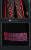 Limbus Company Jia Qiu Kong Qiu The Lord of Hongyuan Hong Lu Black Red Cosplay Costume
