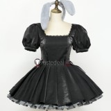 Alien Stage 3rd Anniversary Rabbit Cafe Sua Black Dress Cosplay Costume