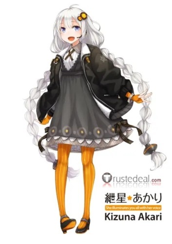Vocaloid Vocalomakets Kizuna Akari Black Cosplay Boots Shoes