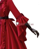 Identity V Bloody Queen Mary Red Formal Dress Cosplay Costume 2
