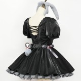 Alien Stage 3rd Anniversary Rabbit Cafe Sua Black Dress Cosplay Costume